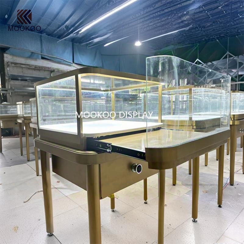 Aureate Veil Modular: Where Gilded Frames Weave A Radiant Cocoon Around Your Jewels suppliers