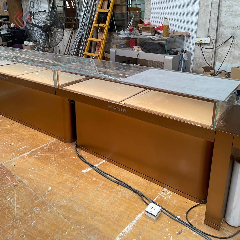 Jewelry Display Showcase Kiosk Ujoy Display high quality