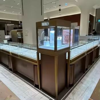 Veikals Mall Dekorācijas Juvelierizstrādājumu kioska dizains