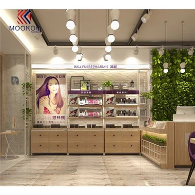 Jaunākās kosmētikas Showroom Design